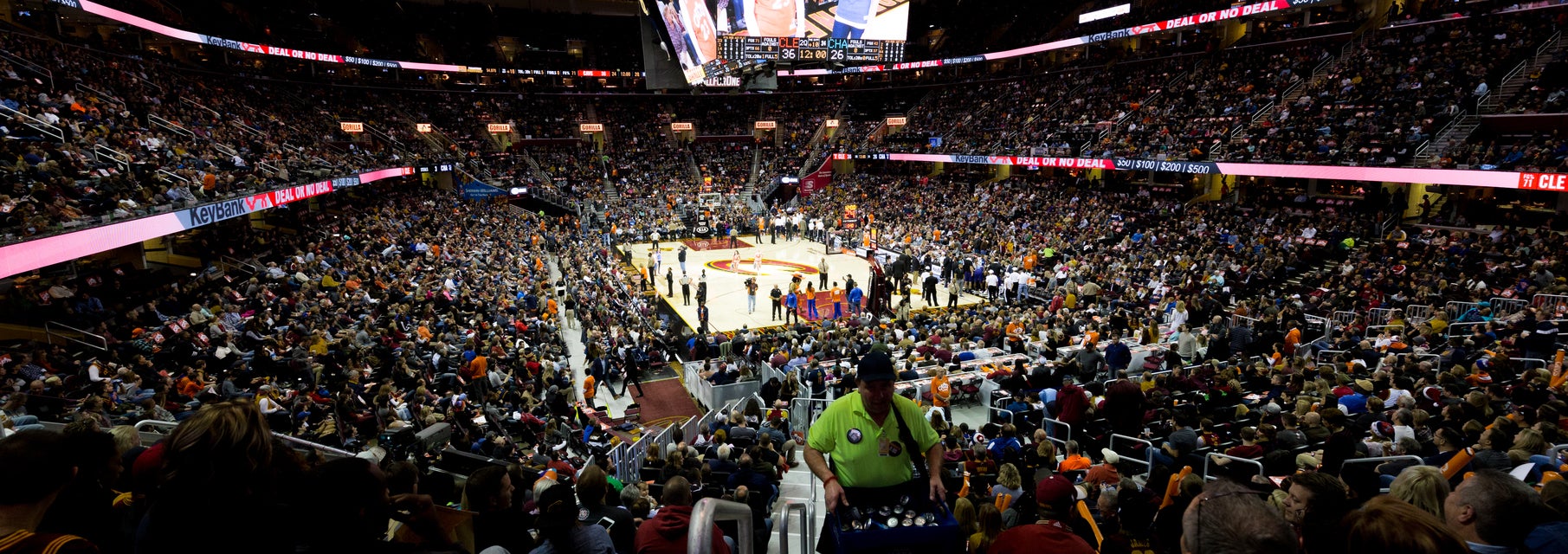 Seat view from Mezzanine