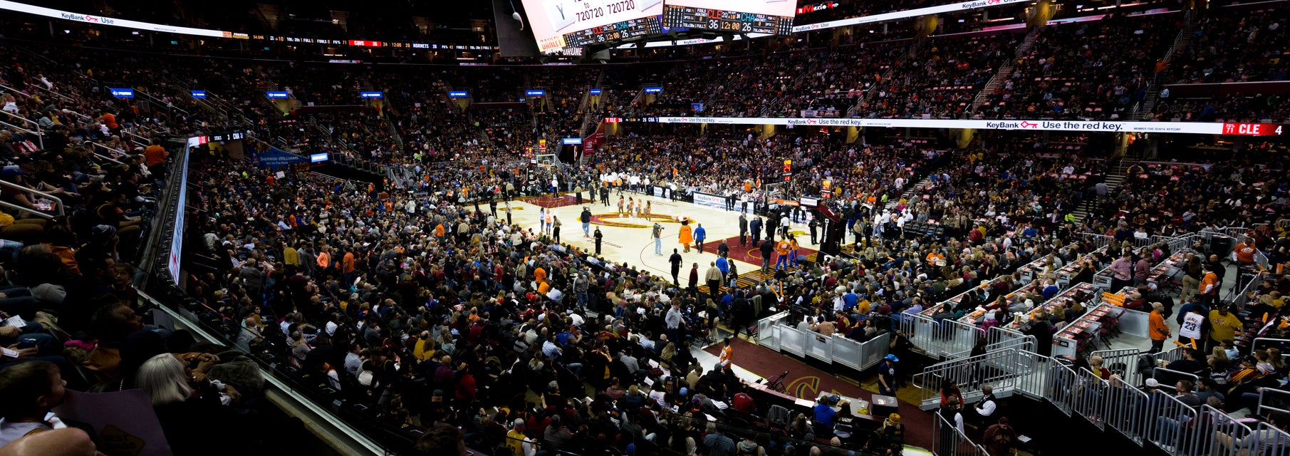Seat view from Mezzanine