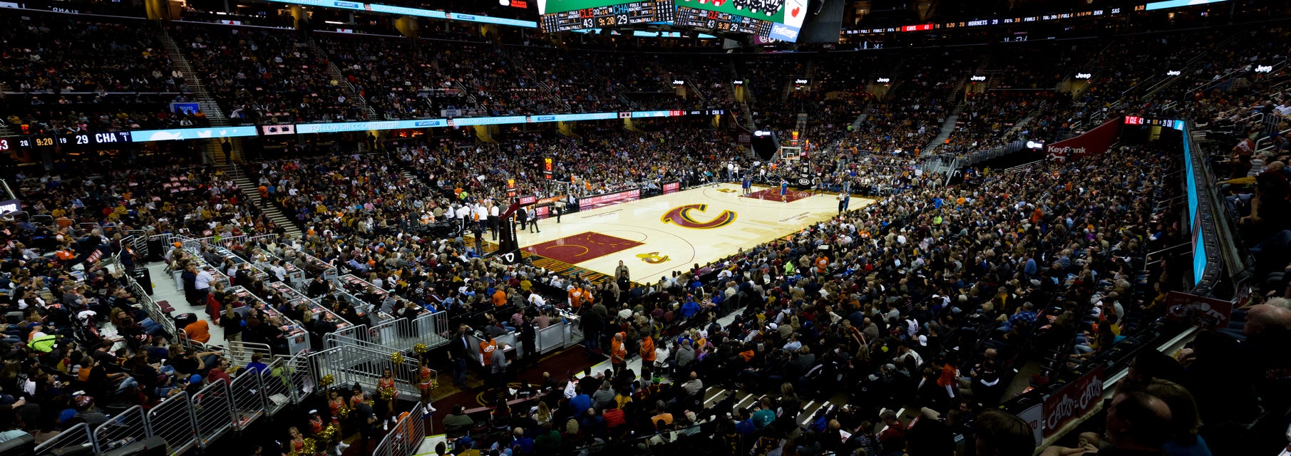 Seat view from Mezzanine