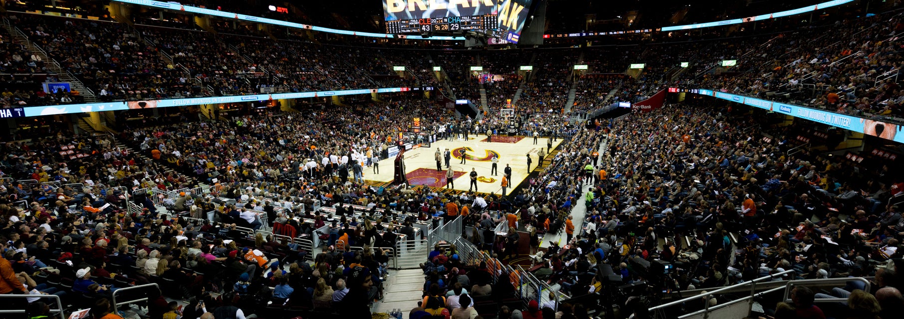 Seat view from Mezzanine