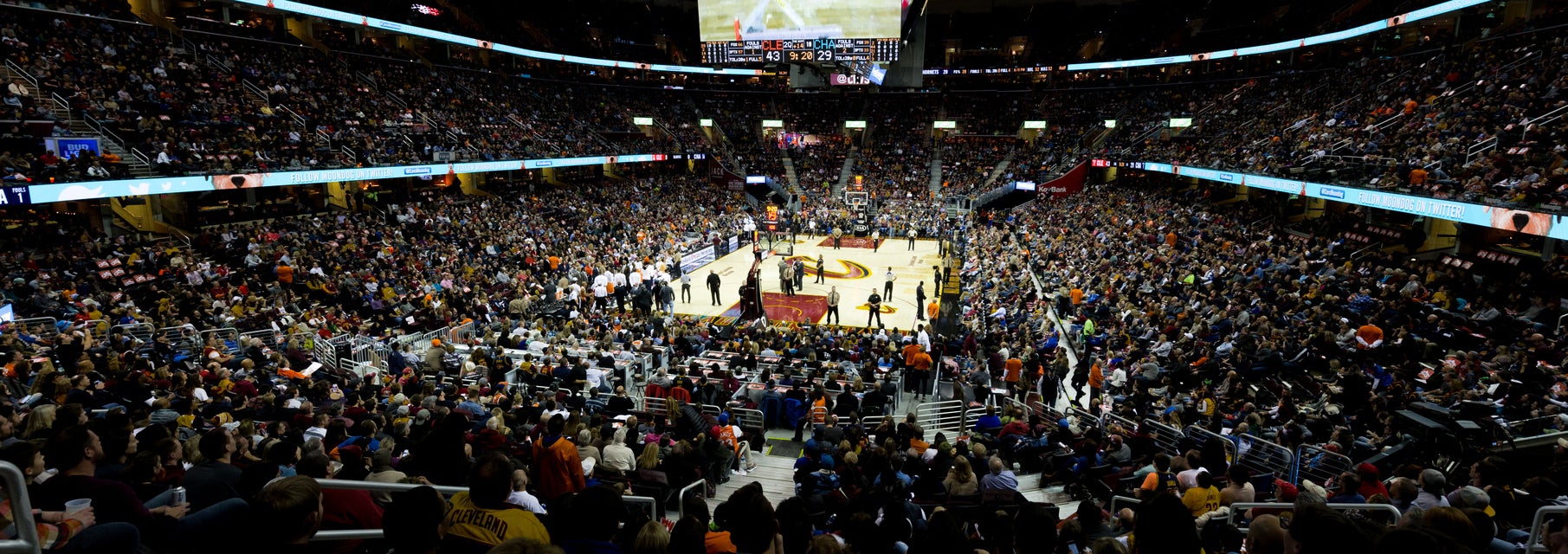 Seat view from Mezzanine