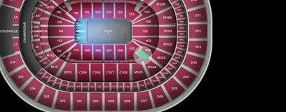 Seat view from Main Concourse