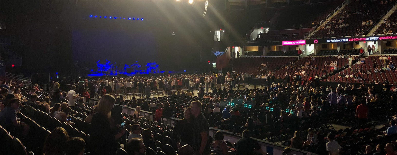 Seat view from Main Concourse