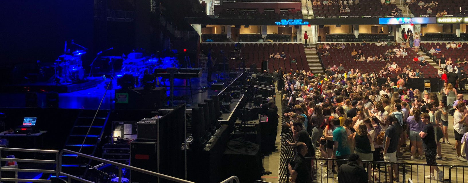 Seat view from Main Concourse