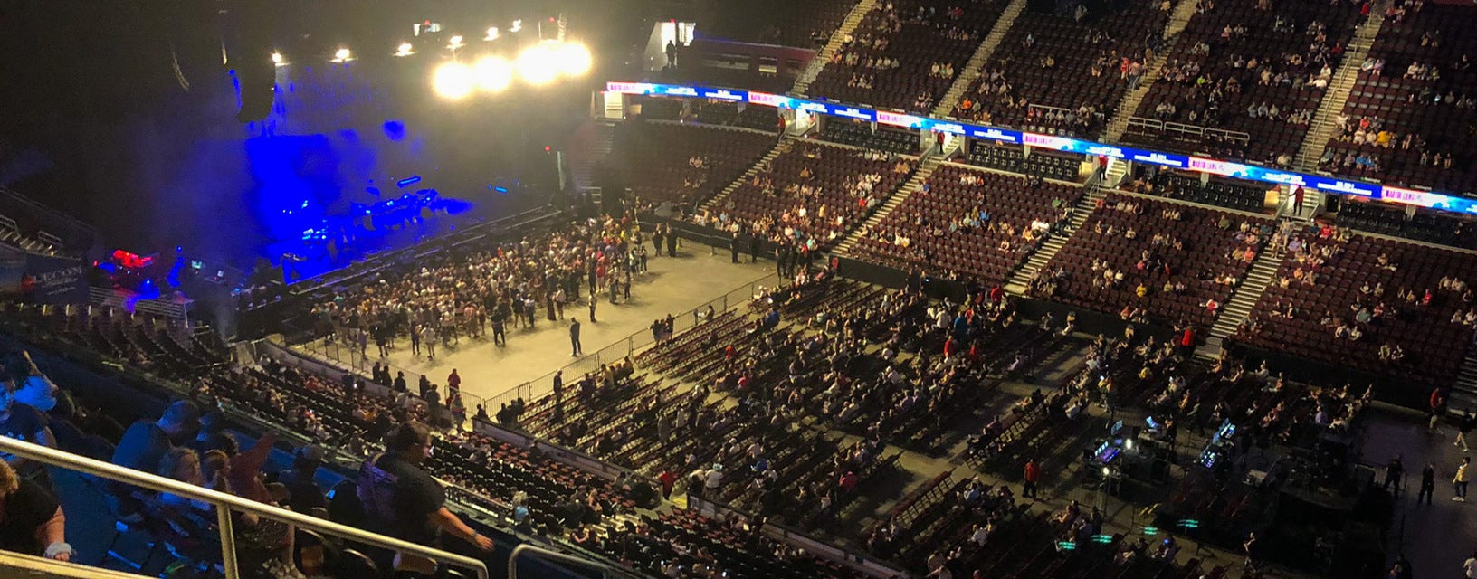 Seat view from Upper Concourse