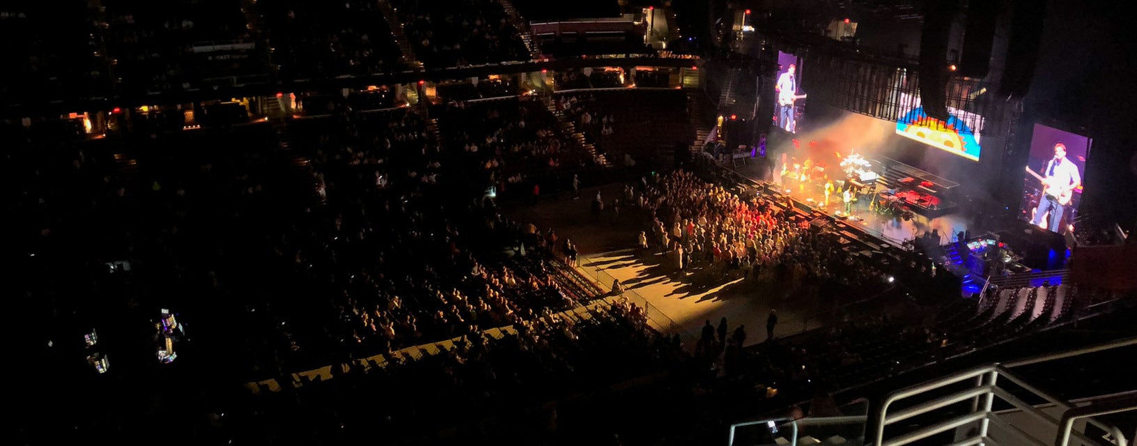 Seat view from Upper Concourse