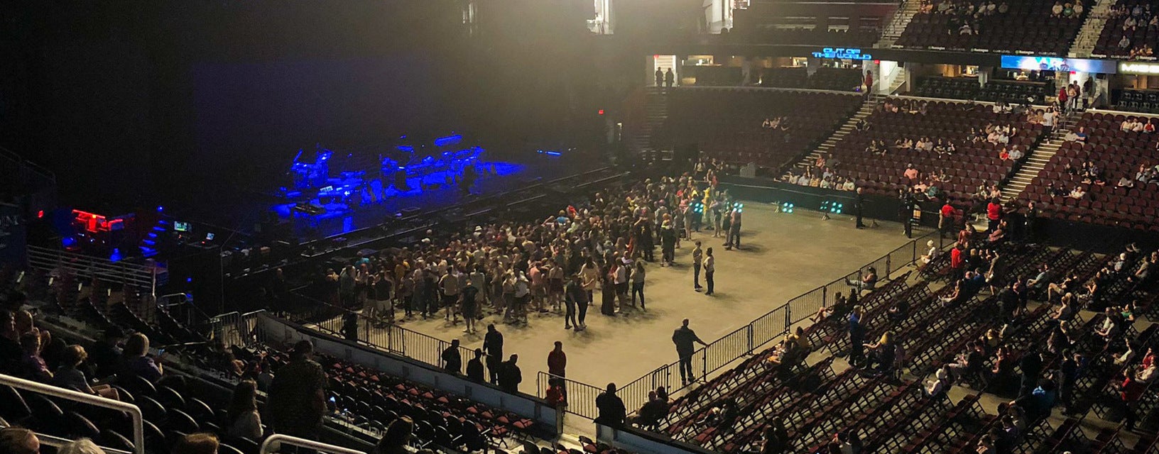 Seat view from Club
