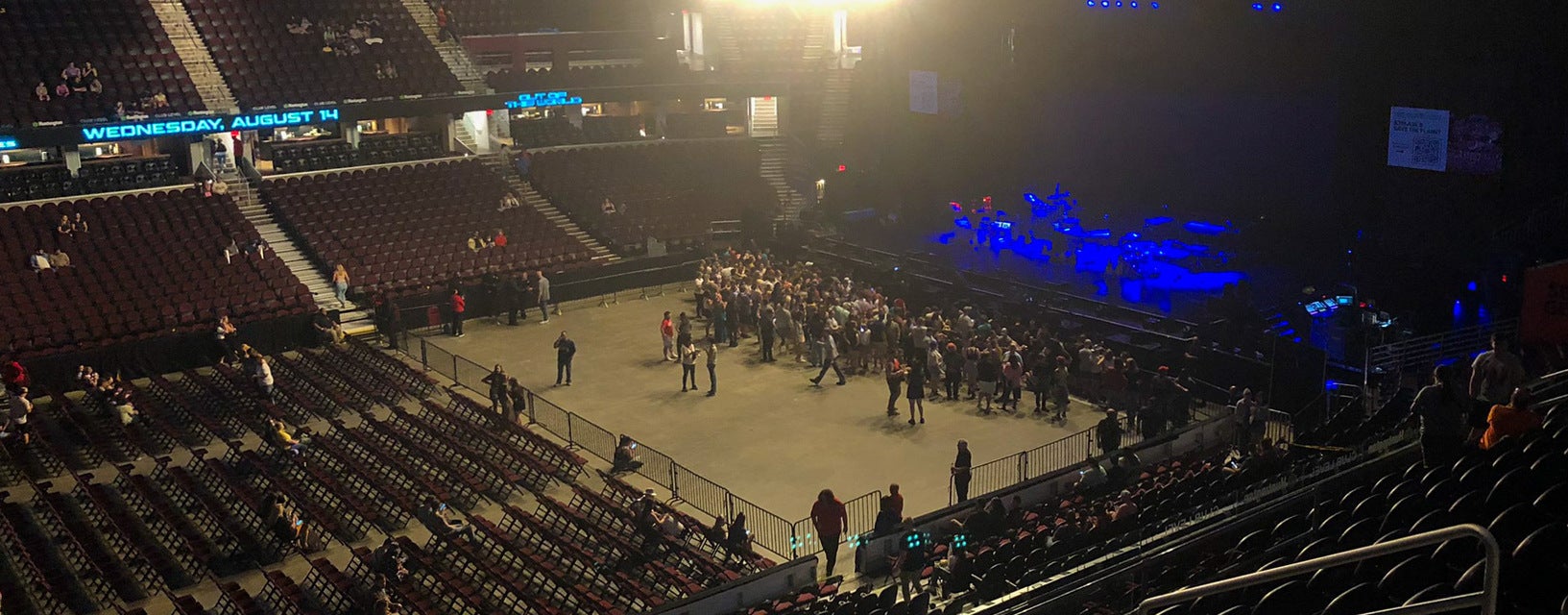 Seat view from Club