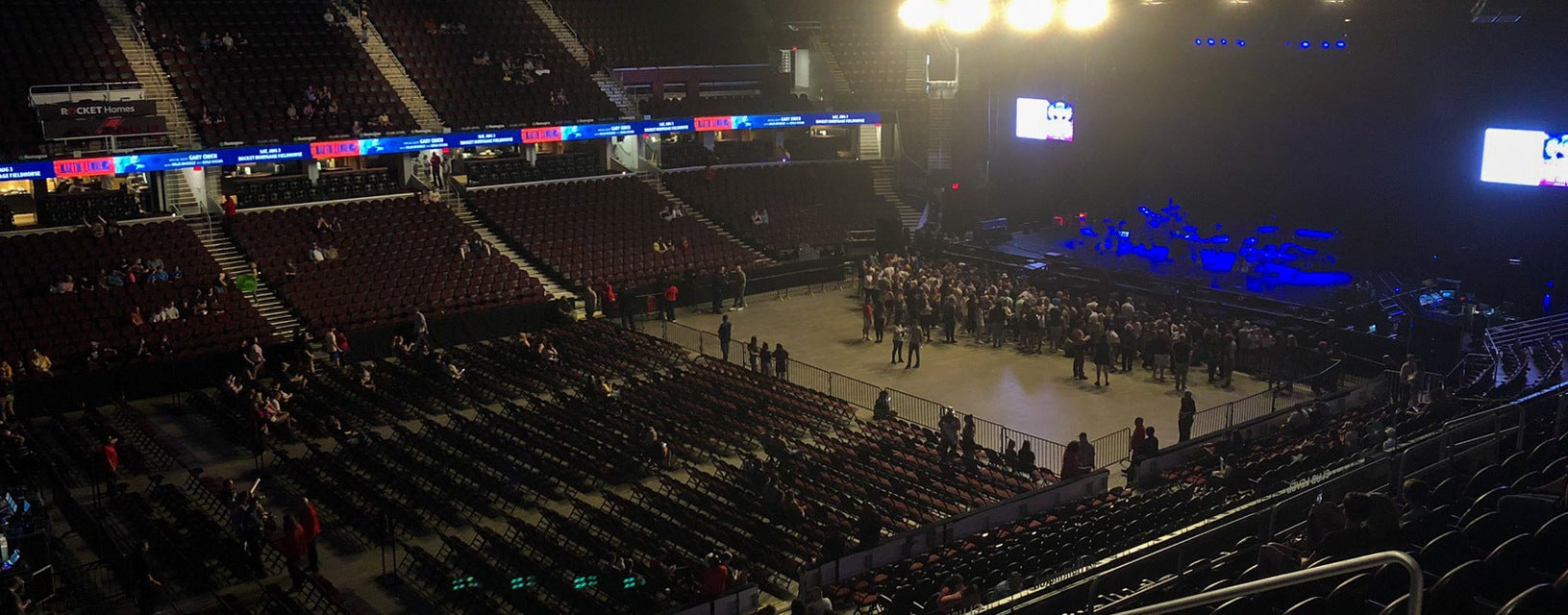 Seat view from Club