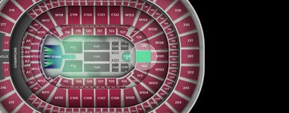 Seat view from Arena End