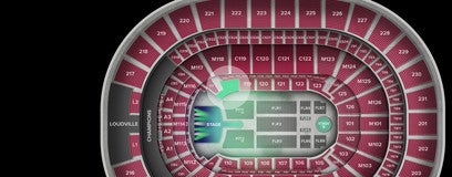 Seat view from Arena End