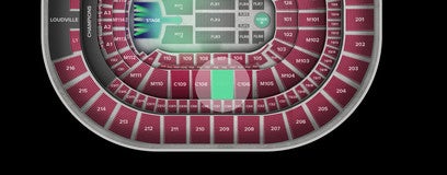 Seat view from Club