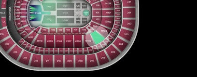 Seat view from Mezzanine