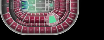 Seat view from Mezzanine