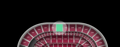 Seat view from Upper Center