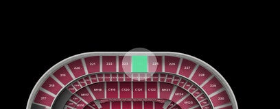 Seat view from Upper Center