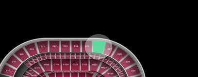 Seat view from Upper Center