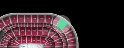 Seat view from Upper Center