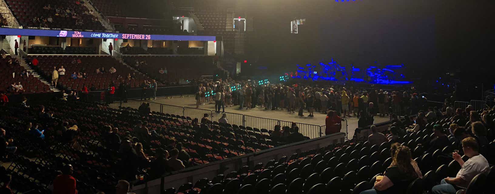 Seat view from Main Concourse
