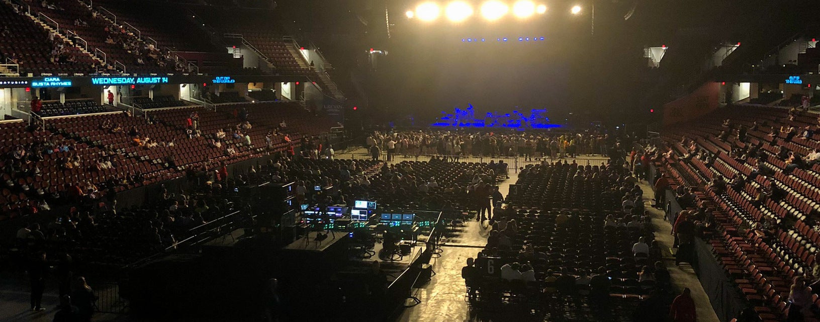 Seat view from Main Concourse