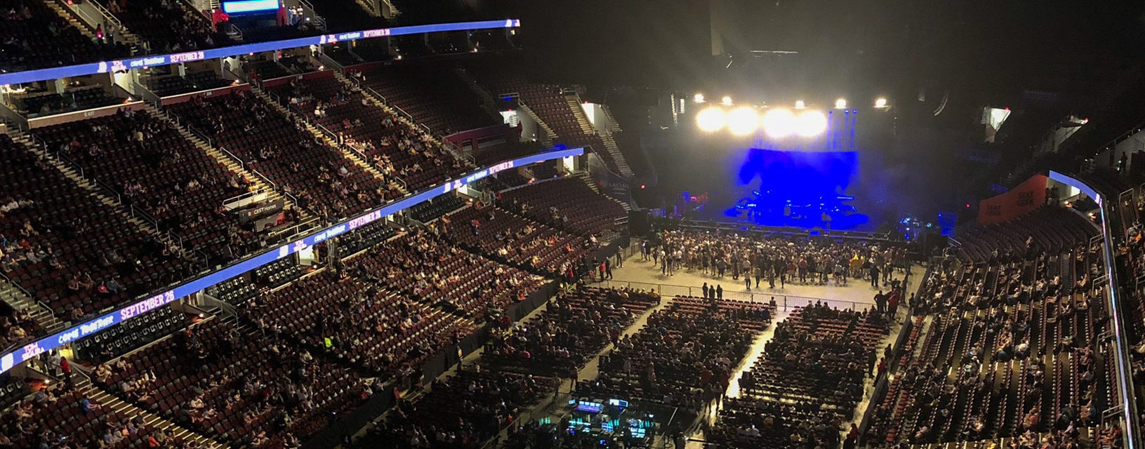 Seat view from Upper Concourse