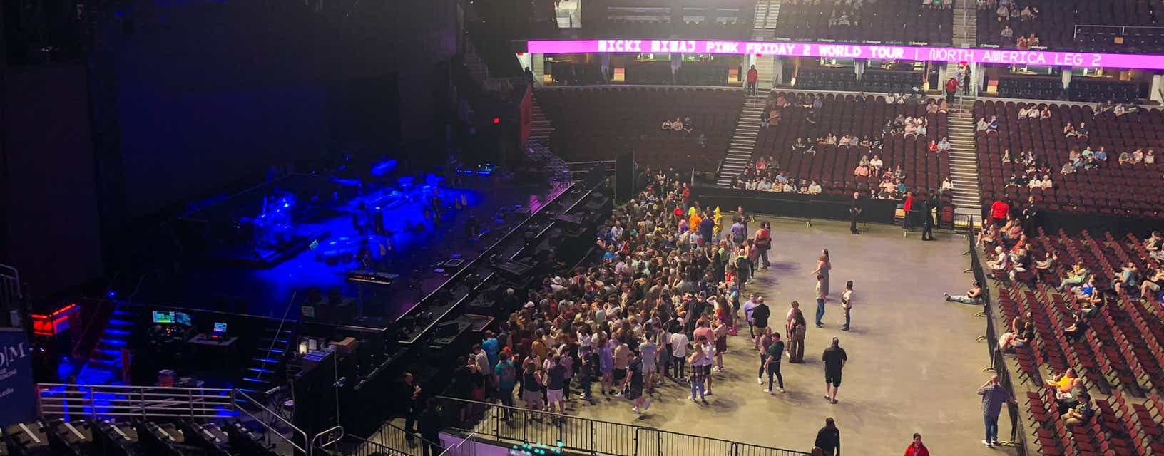 Seat view from Club