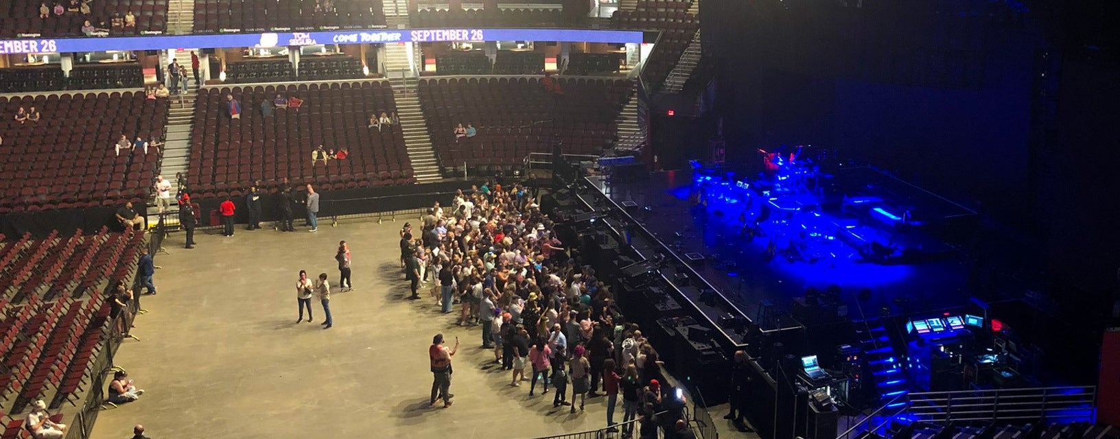 Seat view from Club