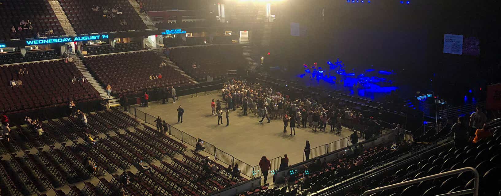 Seat view from Club