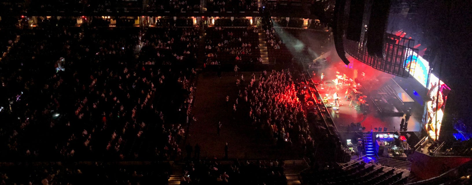 Seat view from Upper Concourse