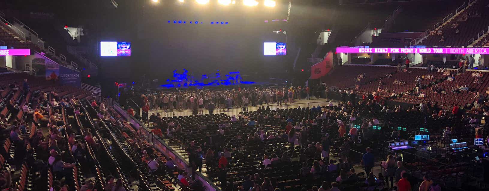 Seat view from Mezzanine