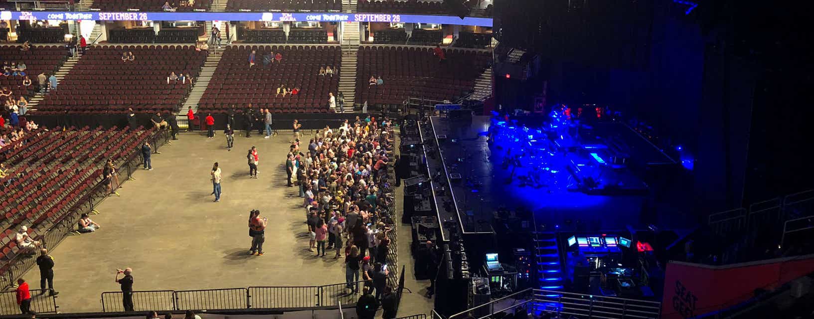 Seat view from Mezzanine