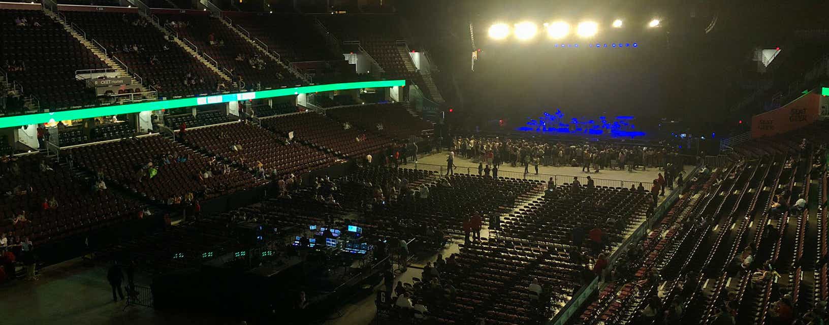 Seat view from Mezzanine