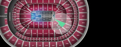 Seat view from Main Concourse