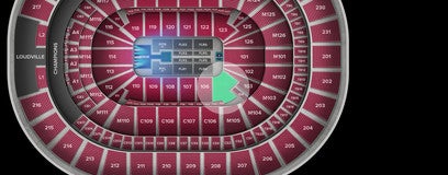 Seat view from Main Concourse