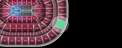 Seat view from Upper Concourse