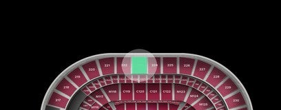 Seat view from Upper Concourse