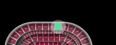 Seat view from Upper Concourse