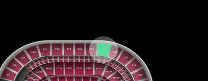 Seat view from Upper Concourse