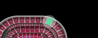 Seat view from Upper Concourse