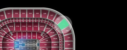 Seat view from Upper Concourse