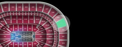 Seat view from Upper Concourse