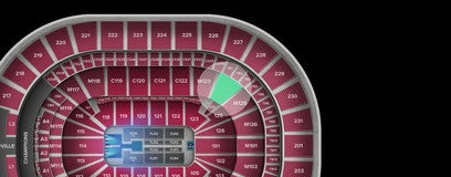 Seat view from Mezzanine