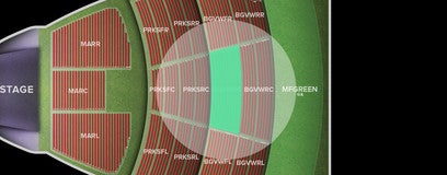 Seat view from Bridgeview