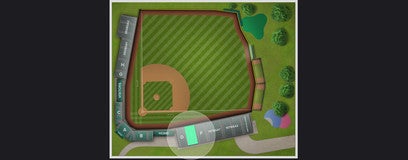 Seat view from Bleachers Reserved