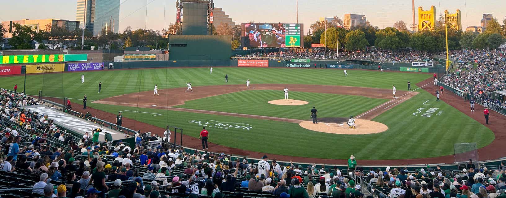 Seat view from Senate