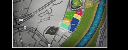 Seat view from General Admission