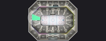 Seat view from Lower Goal