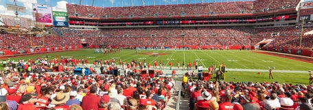 Seat view from Lower Level Sideline