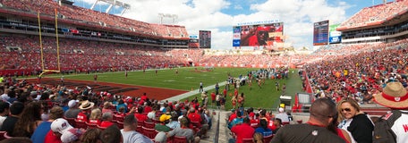 Seat view from Lower Level End Zone