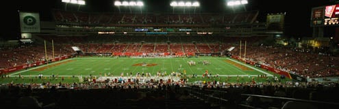 Seat view from Club Sideline